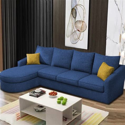 Casaliving Shrank Round Lounger L Shape Seater Sofa Set For Living