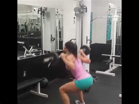 Weighted Squats With Hip Abduction YouTube