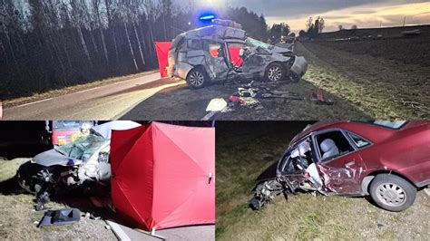 Podlaskie Tragiczny Wypadek Nie Yj Dwie Osoby Po Karambolu Kilku