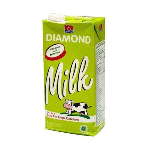 Jual Diamond Milk Susu UHT Low Fat 1 Liter Di Seller Handmart Store