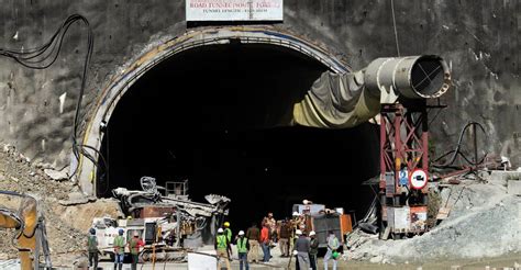 Uttarkashi Tunnel Collapse Army To Drill Vertical Hole As Mission To