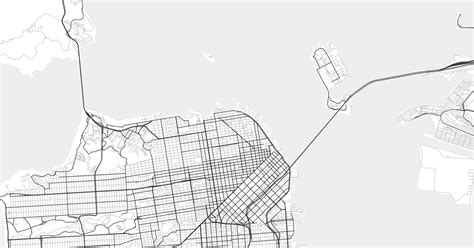 Sf Large Scribble Maps