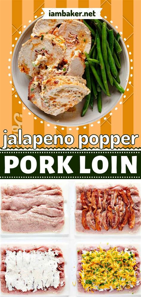 Jalapeno Popper Pork Loin Recipe Smoked Pork Loin Recipes Pork