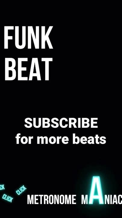 Drum Loop Funk Beat 100 Bpm Youtube