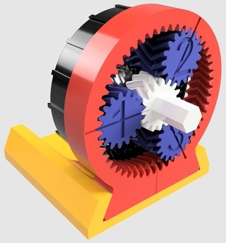 3d Printed 13791 Gearbox By Sparkyman1 Pinshape