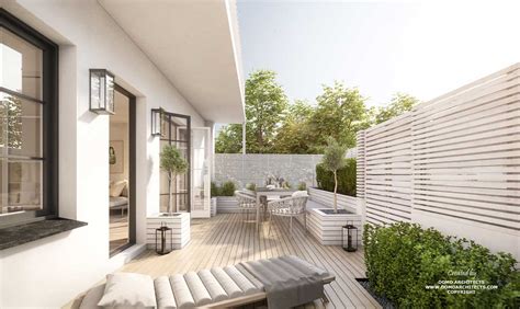 Courtyard Design For A Apartment Attractive Architect Designed Villas