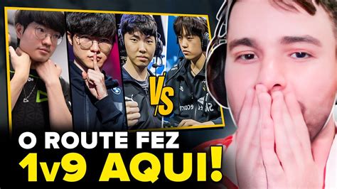 O Route Jogou O Faker E Chovy Vs Keria Soloq Do Worlds Youtube