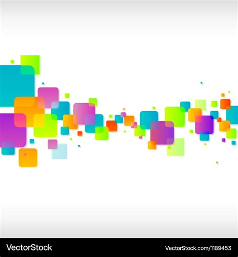 Abstract colorful square background Royalty Free Vector