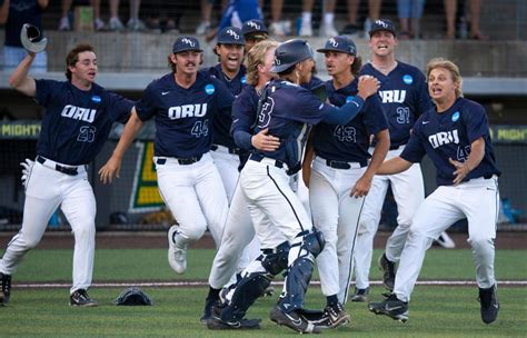 Oral Roberts Baseball Beats Oregon In Ncaa Super Regional Advances To