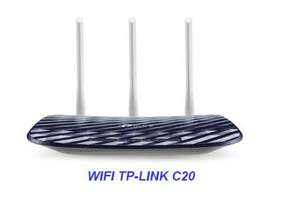 Thiết bị mạng Modem WiFi Tp Link C20 Băng tần kép 2.4Ghz và 5Ghz