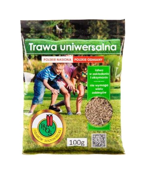 Mieszanka Traw Gazonowych Uniwersalna 100 G PNOS PNOS Nasiona Traw