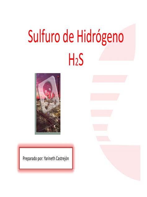 Sulfuro De Hidrógeno Pdf