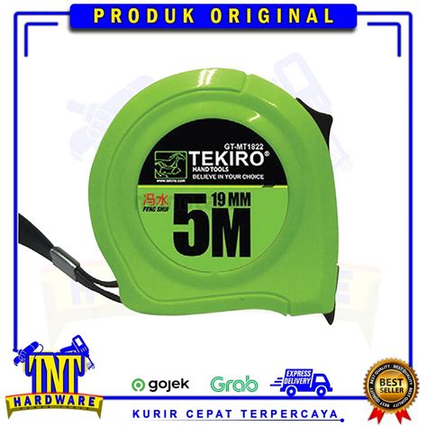 Jual Tekiro Meteran 5 Meter Feng Shui Meteran Roll Meter 5M Measuring