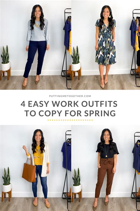 Four Easy Spring Business Casual Outfit Ideas The New Nd Edition