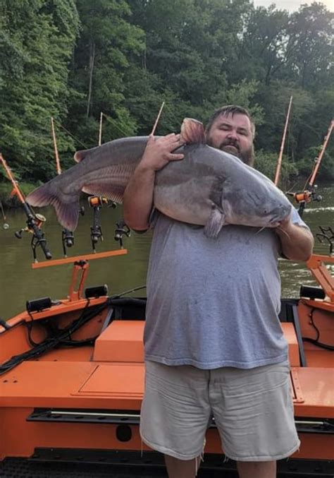 Record Blue Catfish