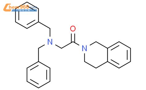 827310 17 8 Isoquinoline 2 Bis Phenylmethyl Amino Acetyl 1 2 3 4