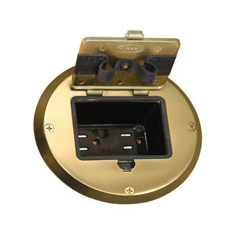 Recessed Floor Receptacle Brass | Bruin Blog