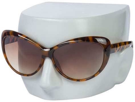 Womens Tortoise Shell Cat Eye Sunglasses