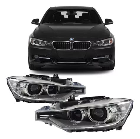 Par Farol Xenon Led Angel Eyes Bmw F30 320i 328i 13 14 2015