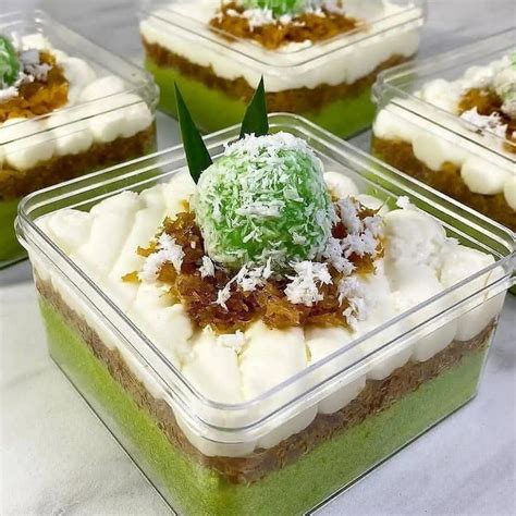 Resep Klepon Dessert Box Sajian Gaya Modern Rasa Lokal