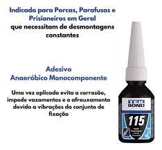 TRAVA ROSCA TORQUE MEDIO TEKBOND 10G Perfil Rolamentos A Maior