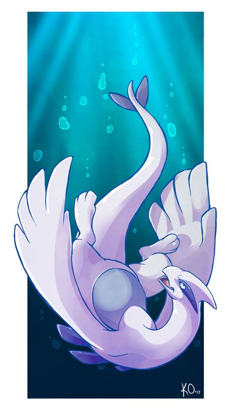 Favorite Psychic Type: Lugia by TheArtsyAxolotl on DeviantArt | Lugia ...