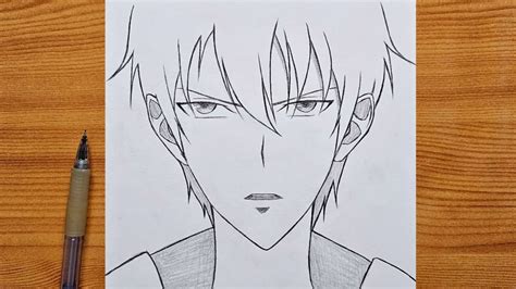 Easy Anime Drawing How To Draw Sung Jin Woo From Solo Leveling Sung