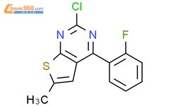 Chloro Fluorophenyl Methylthieno D Pyrimidine