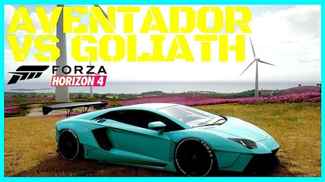 Forza Horizon Goliath Race In The Aventador Fe Youtube