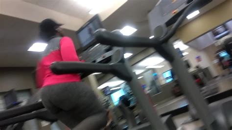 Fat Ass Ebony On Treadmill Part XHamster