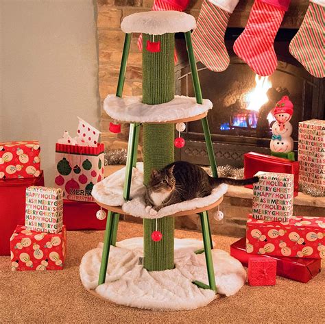 Christmas Tree Cat