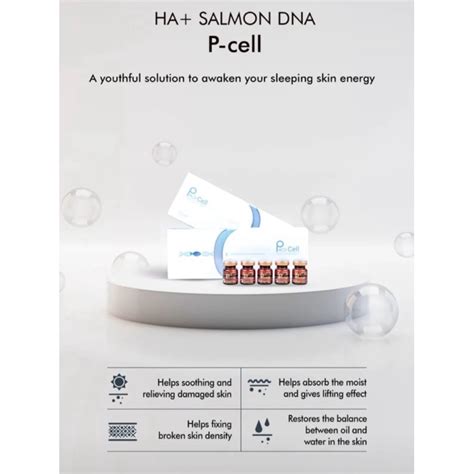 Jual P Cell Dna Salmon Pdrn Ha Hyaluronic Acid Serum Reg Bpom Shopee