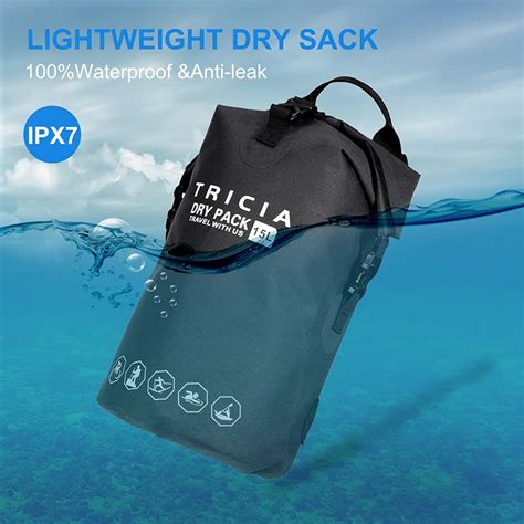 Outdoor Waterproof Swimming Bag Dry Sack Trekking Fishing Pack Storage