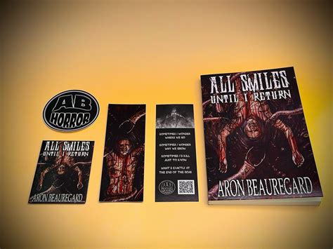 All Smiles Until I Return Signed Paperback Bundle Ab Horror