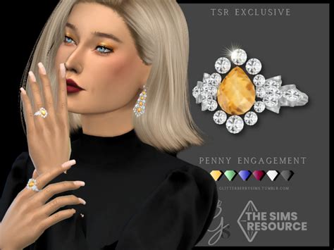 The Sims Resource Penny Engagement Ring