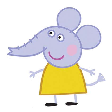 Peppa Pig Emily Elephant Cardboard Cutout Artofit