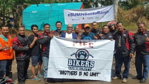 KIEC Bikers Community Jalin Silaturahmi Kawal Kepedulian Sosial