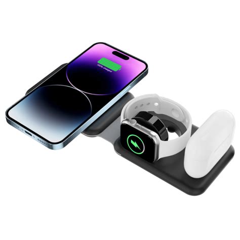 Hoce In Magnetic Wireless Charger Folding Pad Stand For Iphone