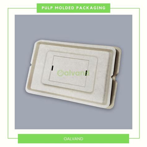 Customized Compostable Sugarcane Bagasse Pulp Molded Cosmetic Packaging