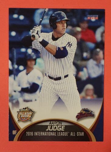 Aaron Judge Rc International League All Star Minor League