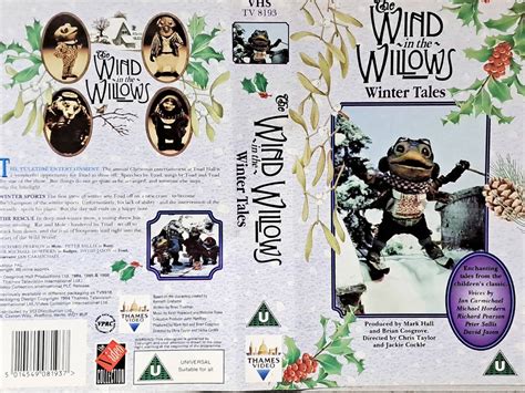 Wind In The Willows Winter Tales 1994 Vhs Cover By Councillormoron On