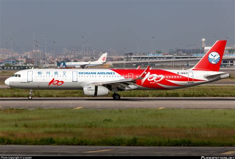 B 1663 Sichuan Airlines Airbus A321 231 WL Photo By Li Junjie ID