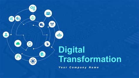 Digital Transformation Powerpoint Template - Printable Word Searches