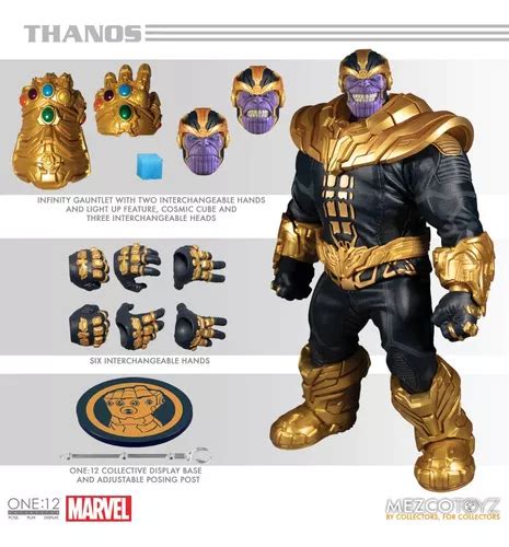 Thanos One 12 Collective Marvel Mezco Toyz Original Meses sin interés