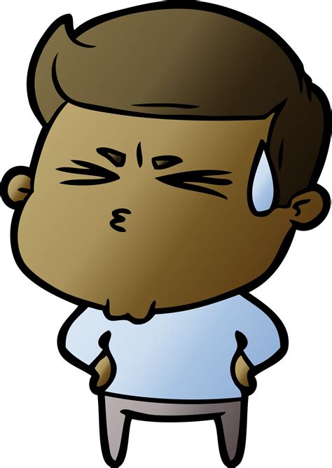 cartoon frustrated man 40266750 PNG