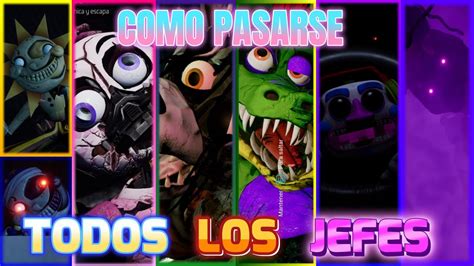 Como Pasarse TODOS Los JEFES De FNaF Security Breach TUTORIAL Sidi