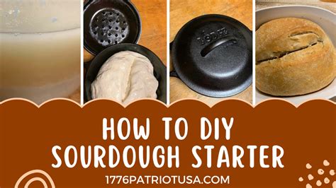 How To DIY Sourdough Bread Starter - 1776PatriotUSA.com