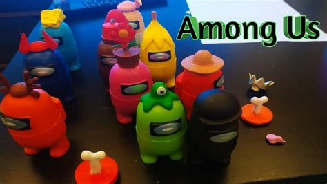 Unboxing Complete Sets Of Among Us Toys Among Us Crew Mates Toys Youtube