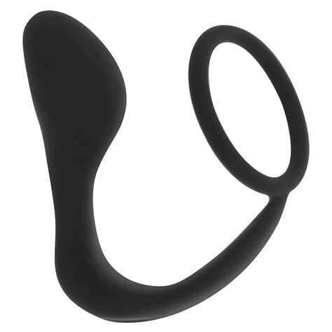 OHMAMA SILICONE ANEL PÉNIS PLUG ANAL 10 5 CM Erothis