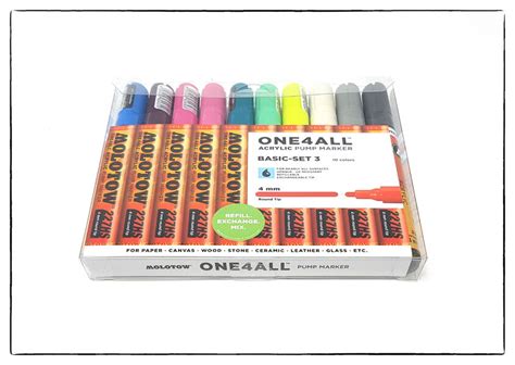 Molotow Acrylic Markers | Art Supplies Finland